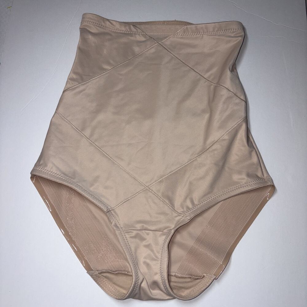CUPID 5785 LADIES BEIGE HIGH WAISTED SHAPER/SIZE LARGE/NWOT